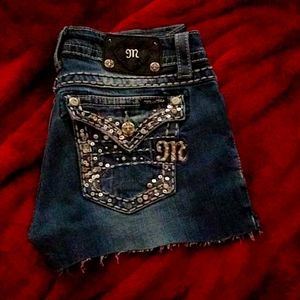 Miss me cut off shorts